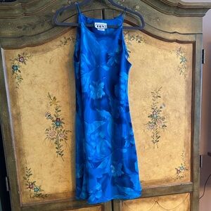 Lily Vibrant Blue Midi Dress
